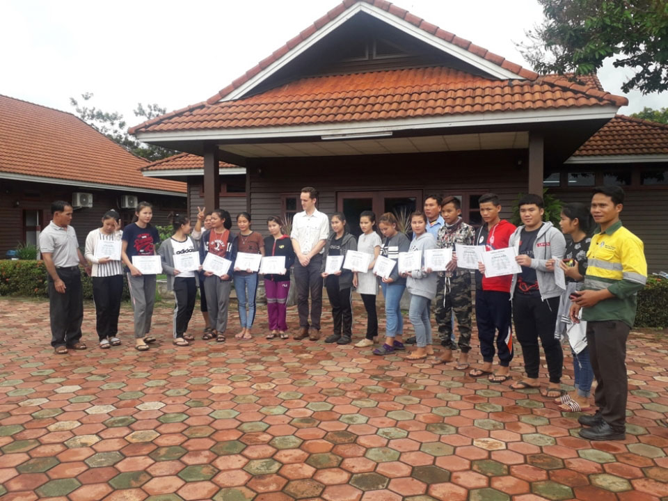 Community Youth Gain Skills through Laos Youth Inclusion Programme