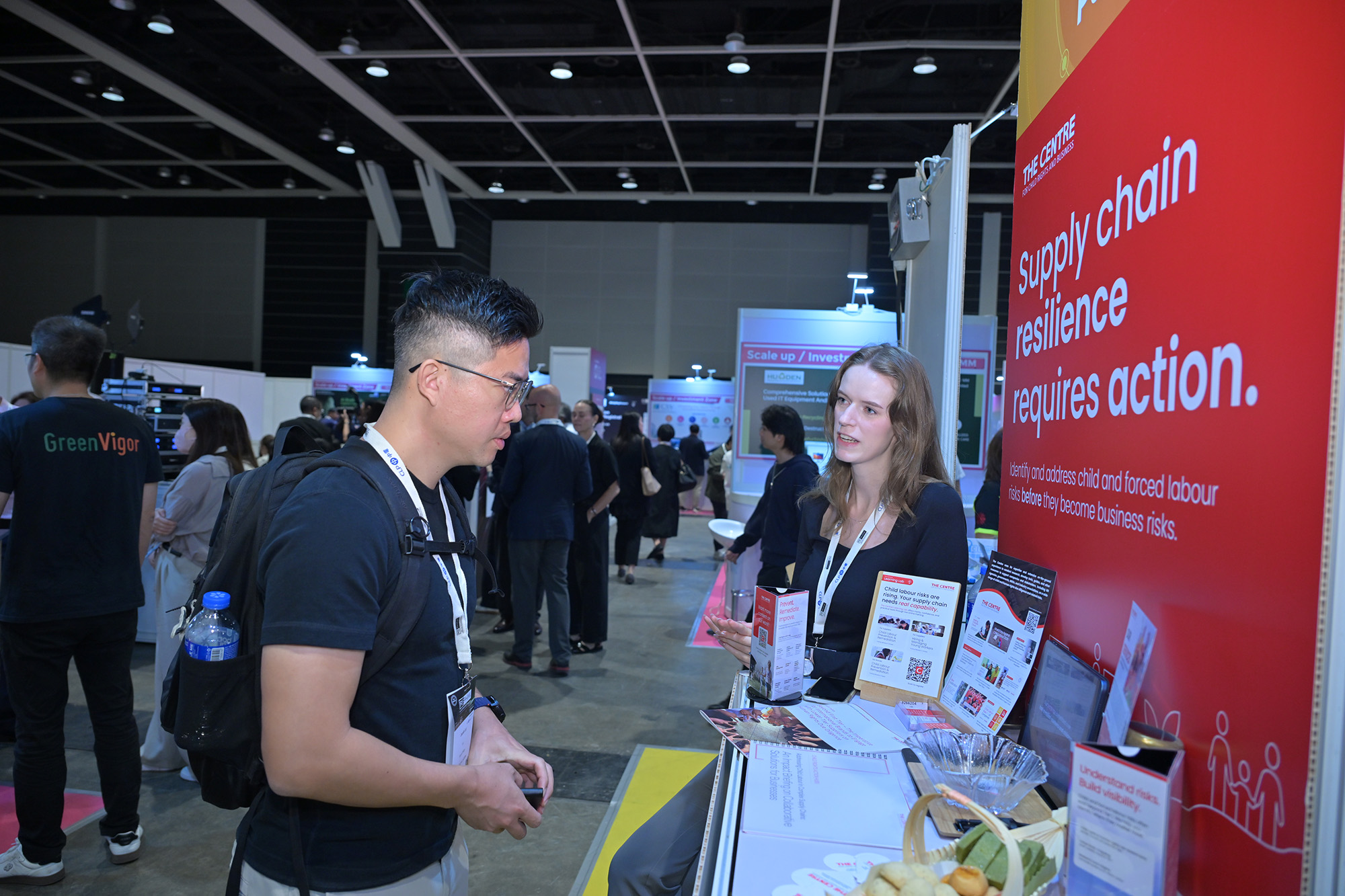 Our Hong Kong team at our 2026 ReThink booth