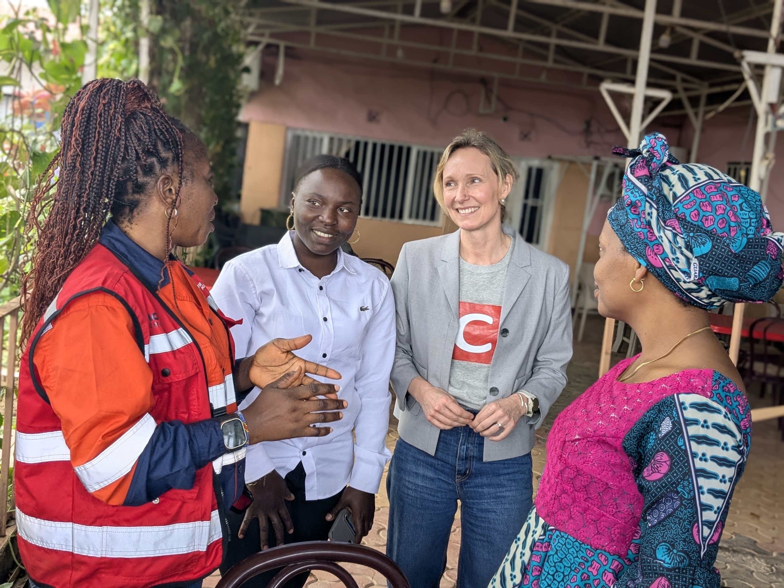 Meeting Child Rights Action Hub case managers and CSOs in the DRC